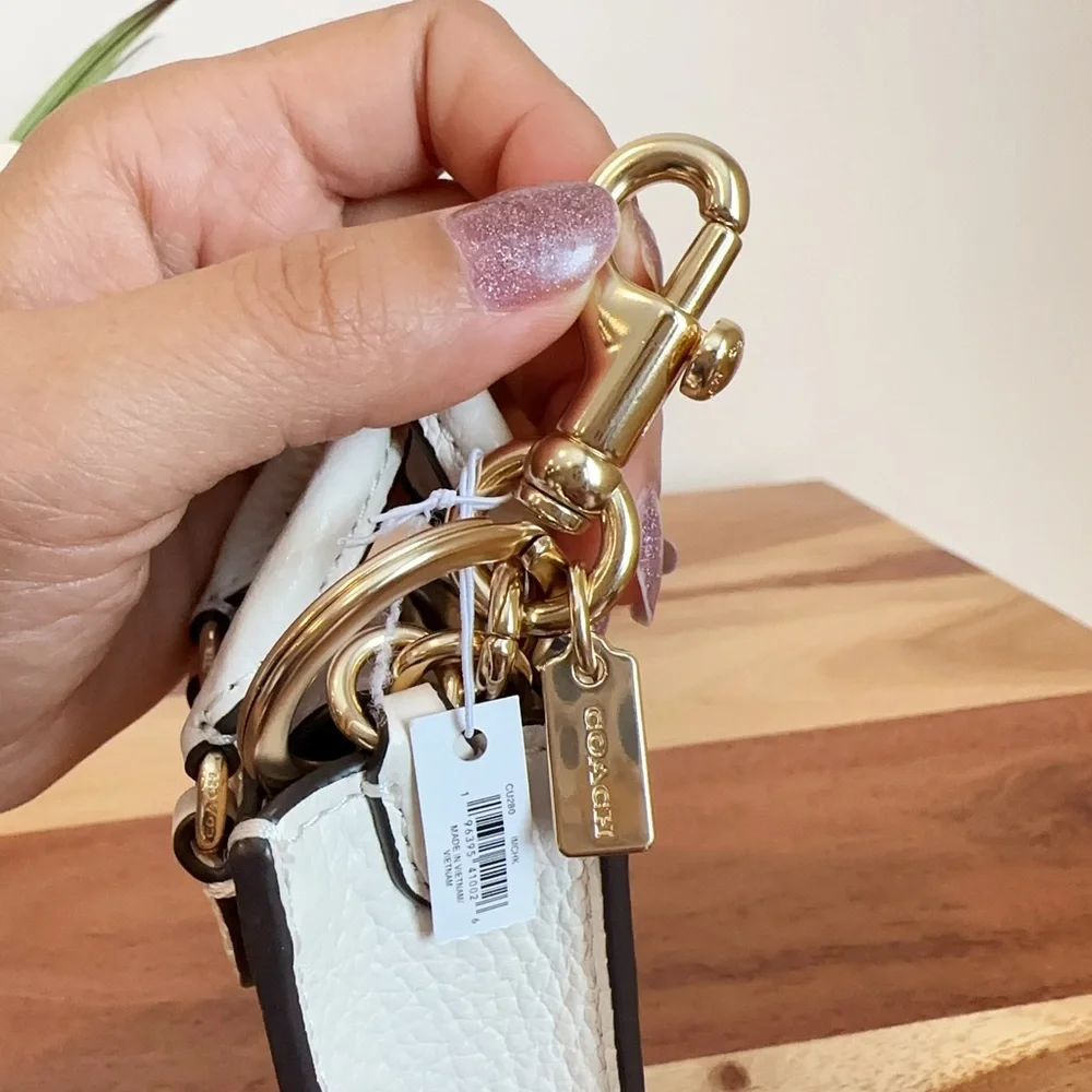 NWT‎ Coach North/South Mini Tote Bag Charm
